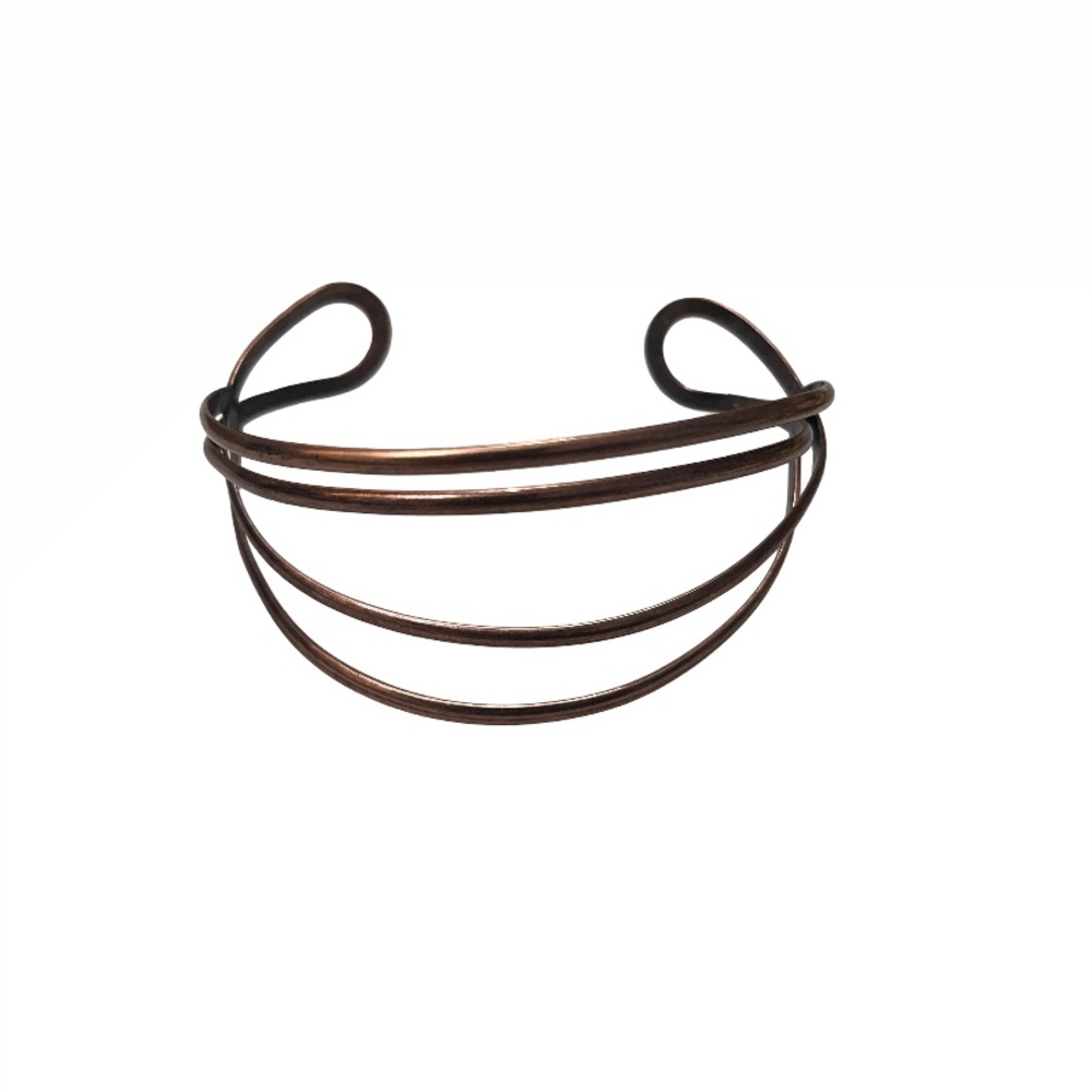 Copper Wire Cuff Bracelet